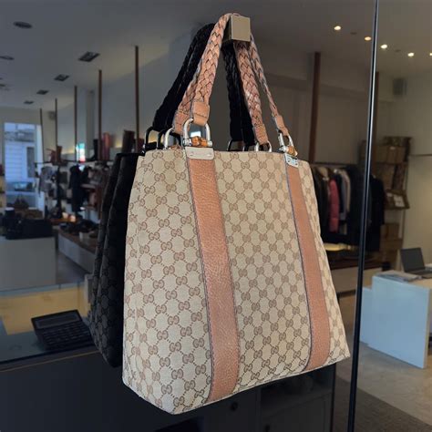 borsa shopping gucci|borse gucci originali usate.